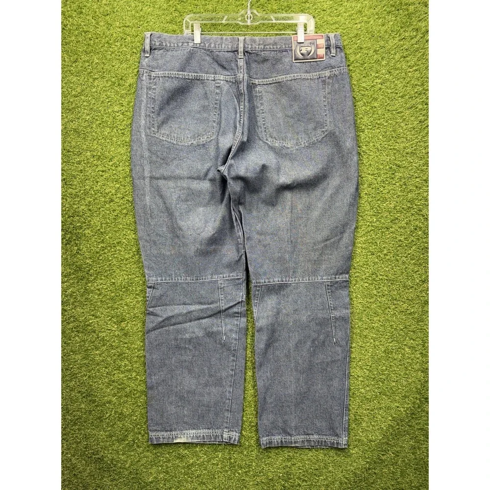 Vintage Phat Farm Jeans Mens 42x34 Blue Carpenter Loose Baggy Fit Y2K 90s Denim